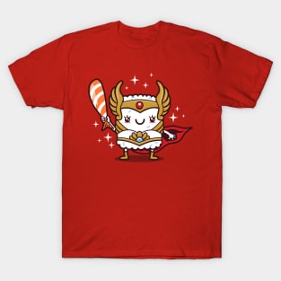 Funny Cute Kawaii 80's Retro Superhero Sushi T-Shirt